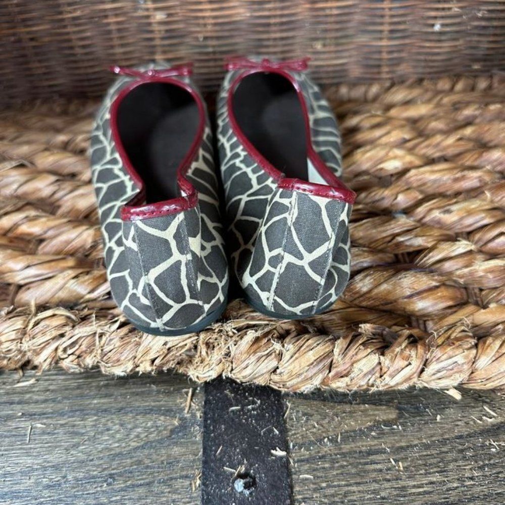 Dexter Sz 8 Women's Animal Print‎ Slip On Flat Shoes - Picture 4 of 7